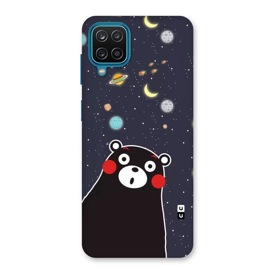 Space Bear Back Case for Galaxy F12