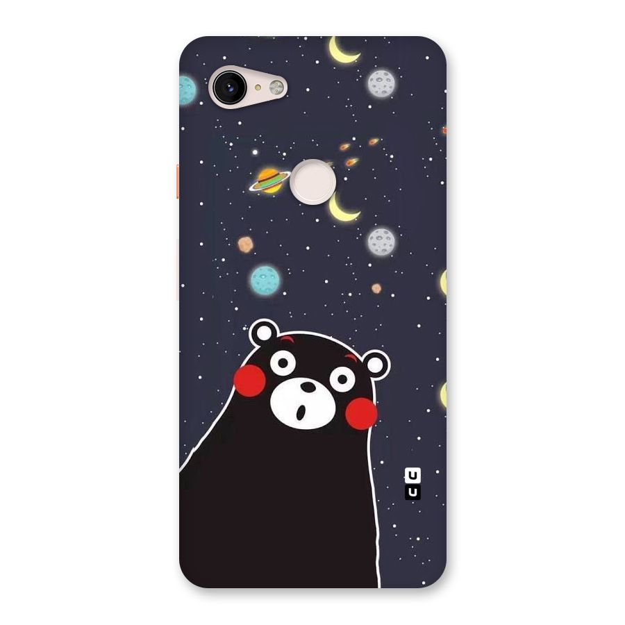 Space Bear Back Case for Google Pixel 3 XL