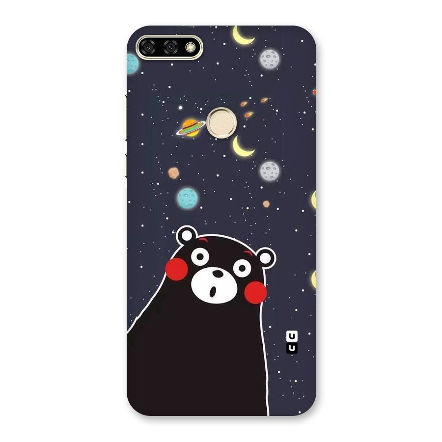Space Bear Back Case for Honor 7A