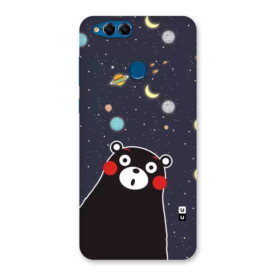 Space Bear Back Case for Honor 7X