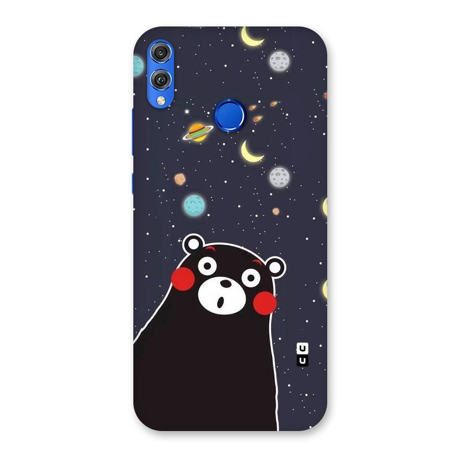 Space Bear Back Case for Honor 8X