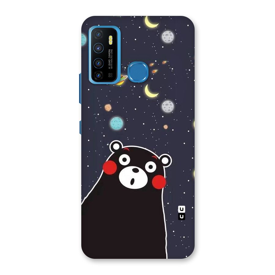 Space Bear Back Case for Infinix Hot 9