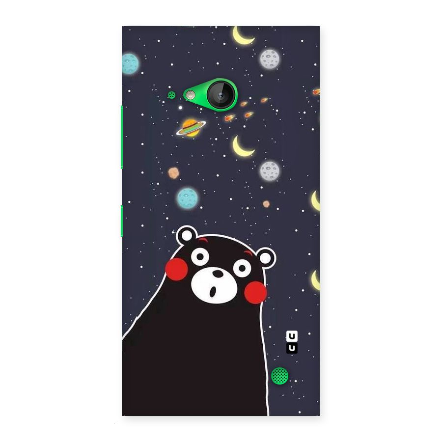 Space Bear Back Case for Lumia 730