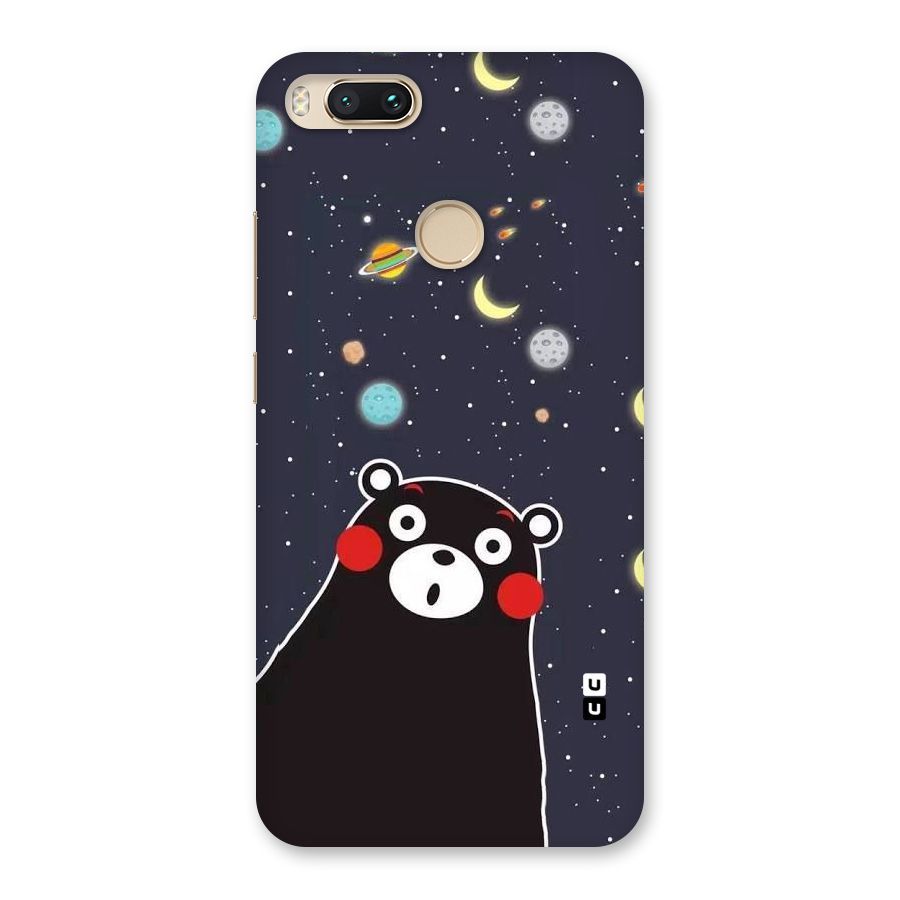 Space Bear Back Case for Mi A1