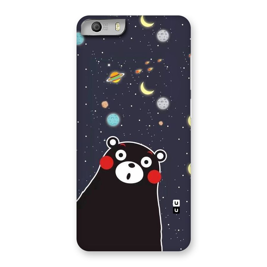 Space Bear Back Case for Micromax Canvas Knight 2