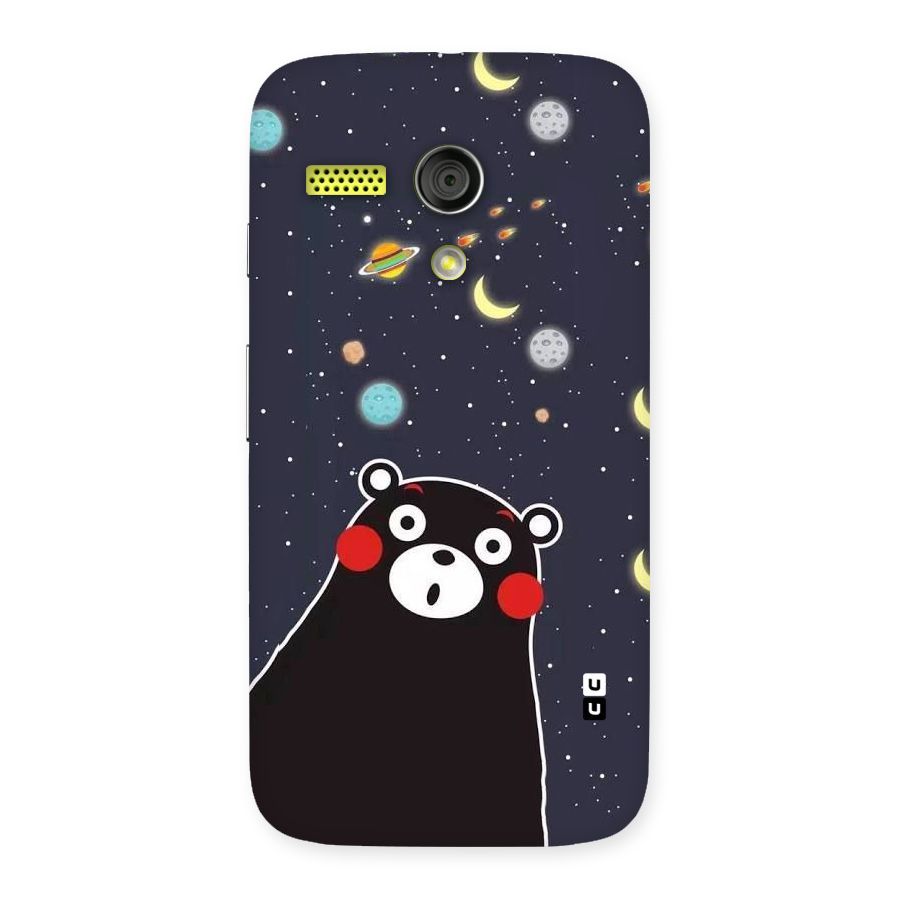Space Bear Back Case for Moto G