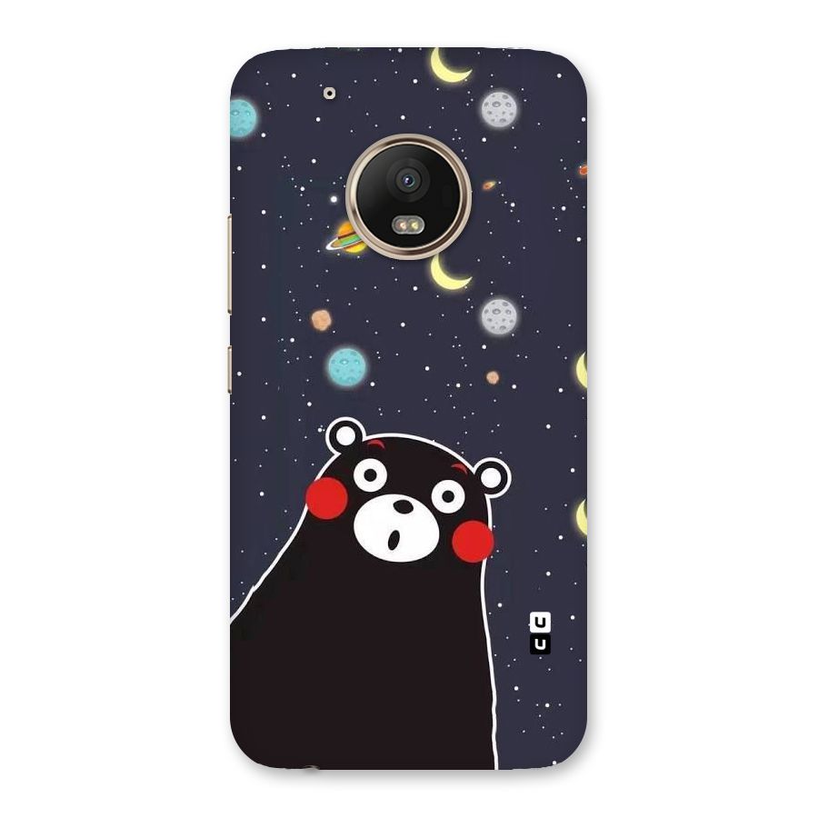 Space Bear Back Case for Moto G5 Plus