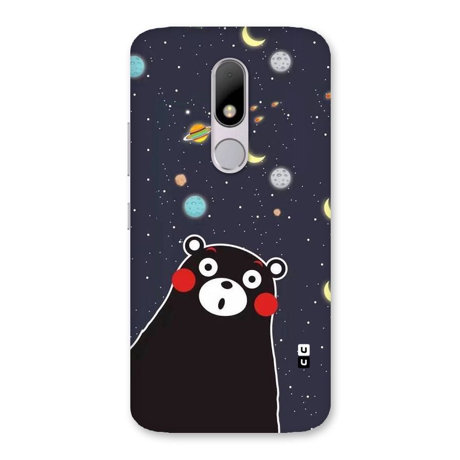Space Bear Back Case for Moto M