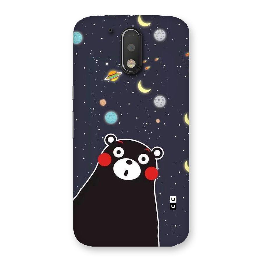 Space Bear Back Case for Motorola Moto G4
