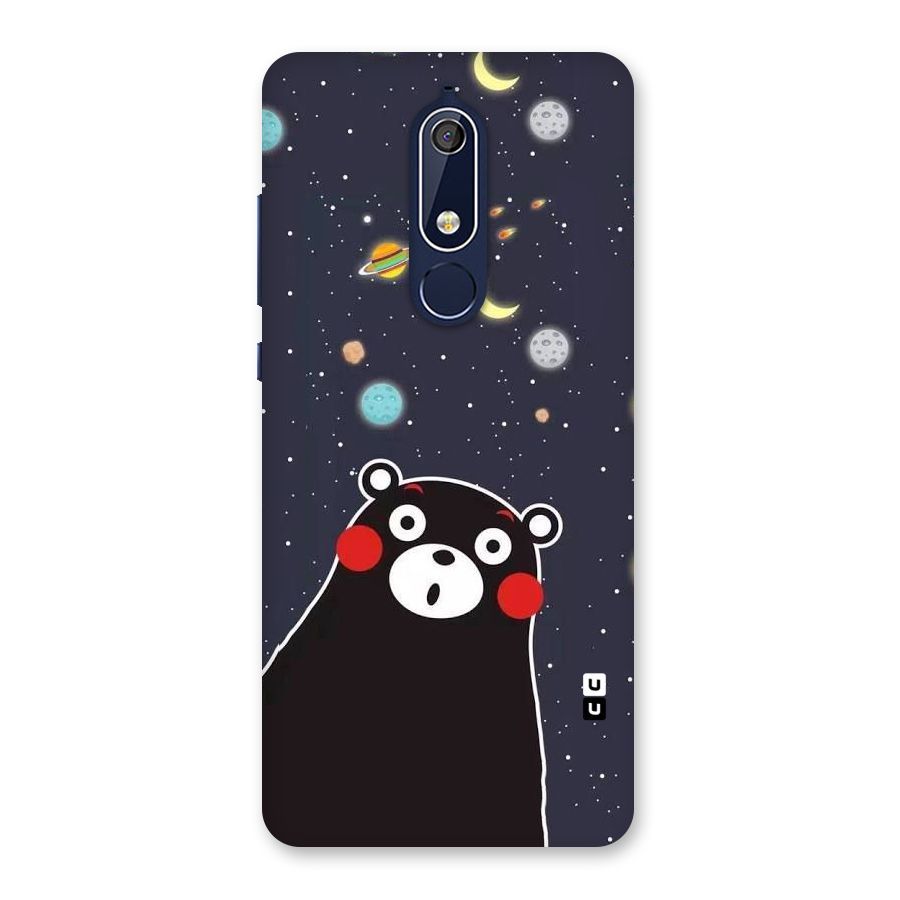 Space Bear Back Case for Nokia 5.1