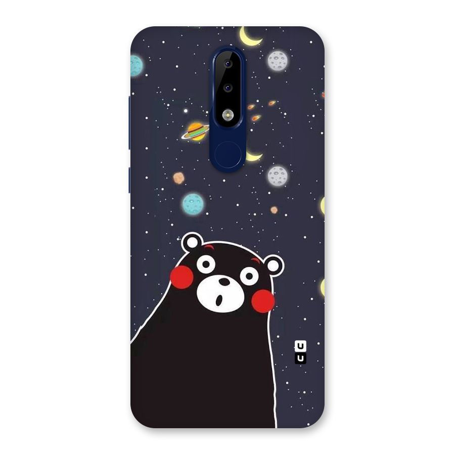 Space Bear Back Case for Nokia 5.1 Plus