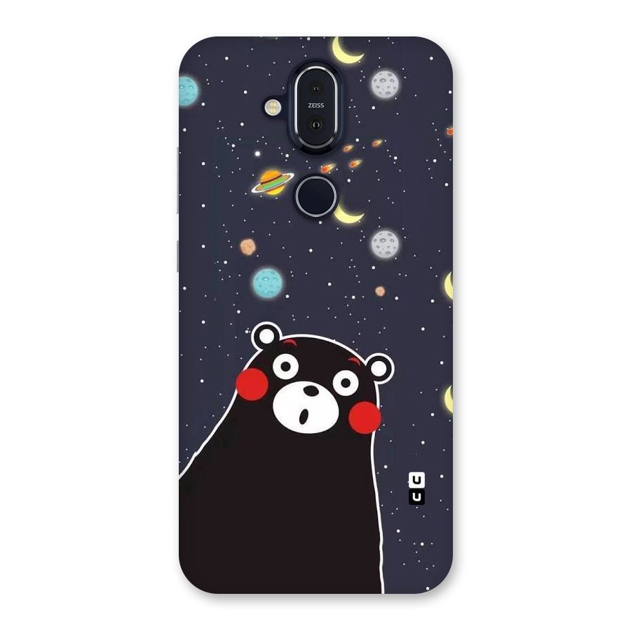 Space Bear Back Case for Nokia 8.1