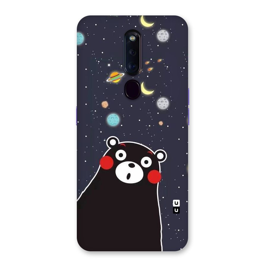 Space Bear Back Case for Oppo F11 Pro