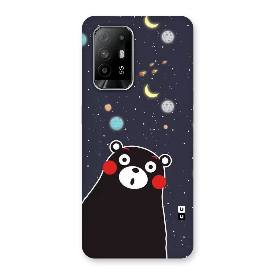 Space Bear Back Case for Oppo F19 Pro Plus 5G