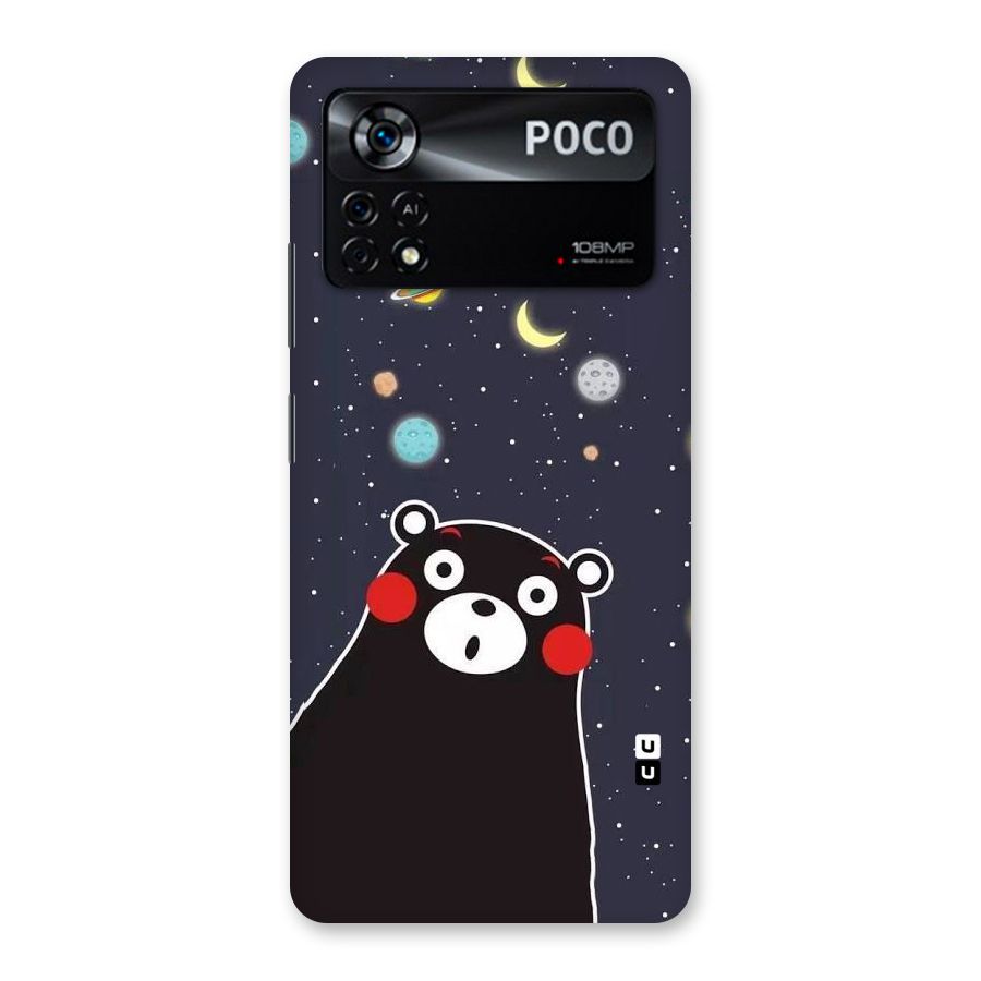 Space Bear Back Case for Poco X4 Pro 5G