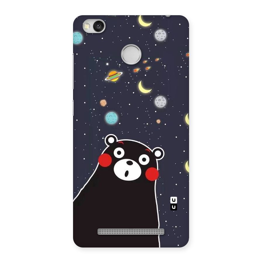Space Bear Back Case for Redmi 3S Prime