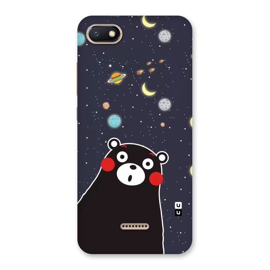 Space Bear Back Case for Redmi 6A