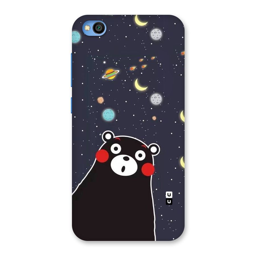 Space Bear Back Case for Redmi Go