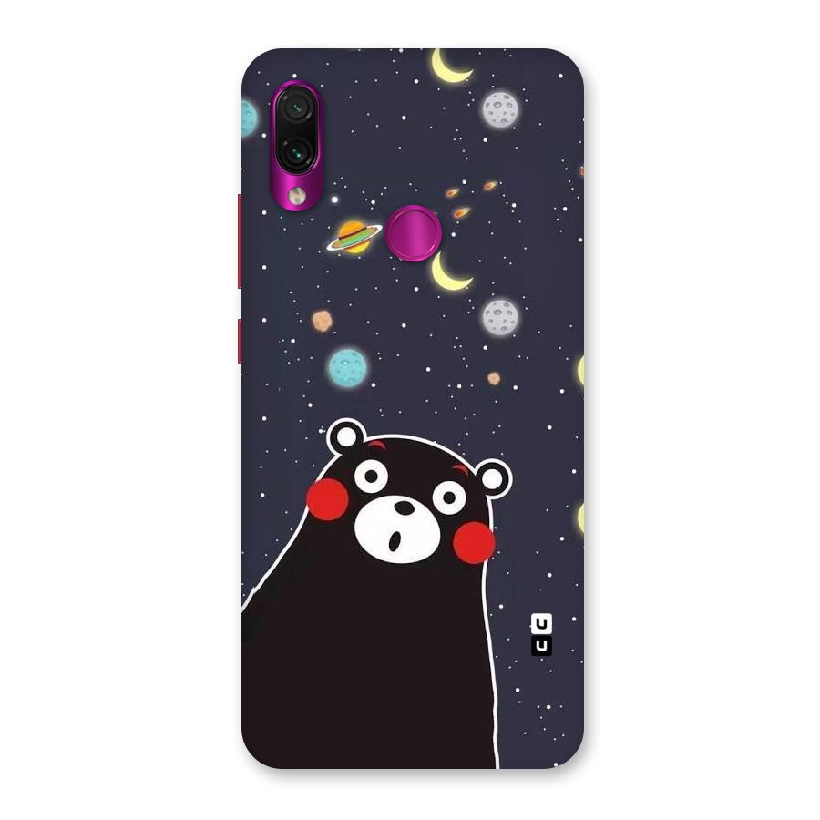 Space Bear Back Case for Redmi Note 7 Pro