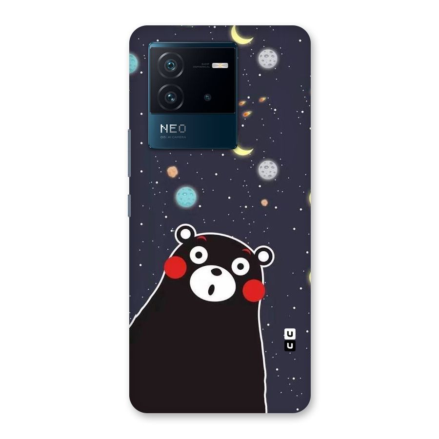 Space Bear Back Case for Vivo iQOO Neo 6 5G