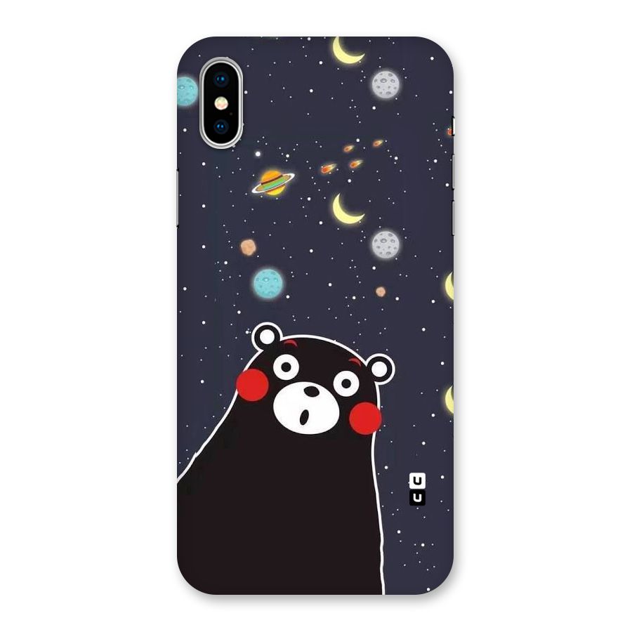 Space Bear Back Case for iPhone XS
