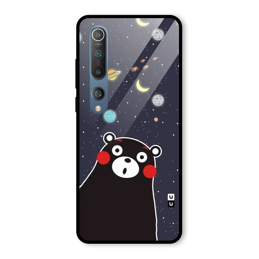 Space Bear Glass Back Case for Mi 10