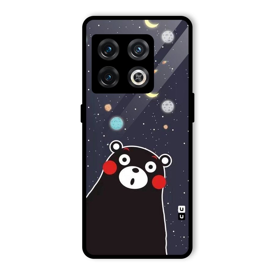Space Bear Glass Back Case for OnePlus 10 Pro 5G