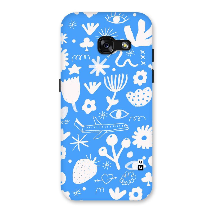 Space Blue Pattern Back Case for Galaxy A3 (2017)
