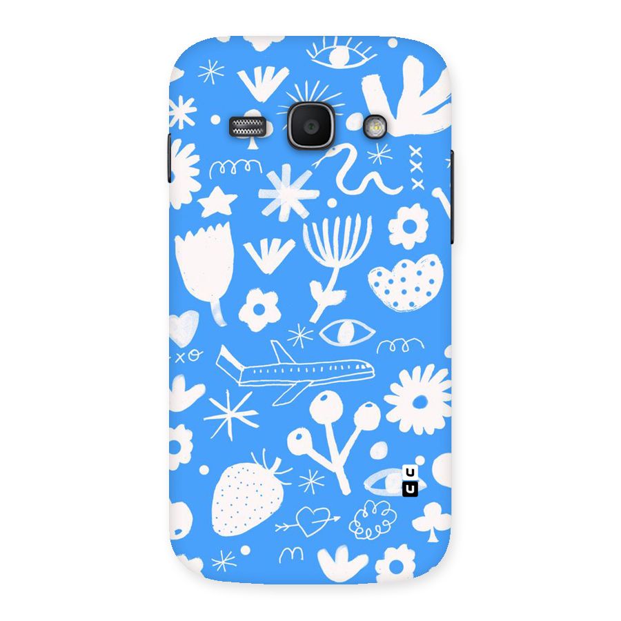 Space Blue Pattern Back Case for Galaxy Ace 3
