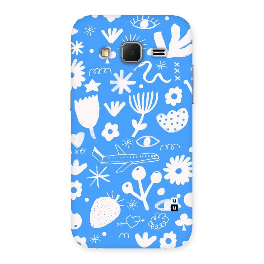 Space Blue Pattern Back Case for Galaxy Core Prime