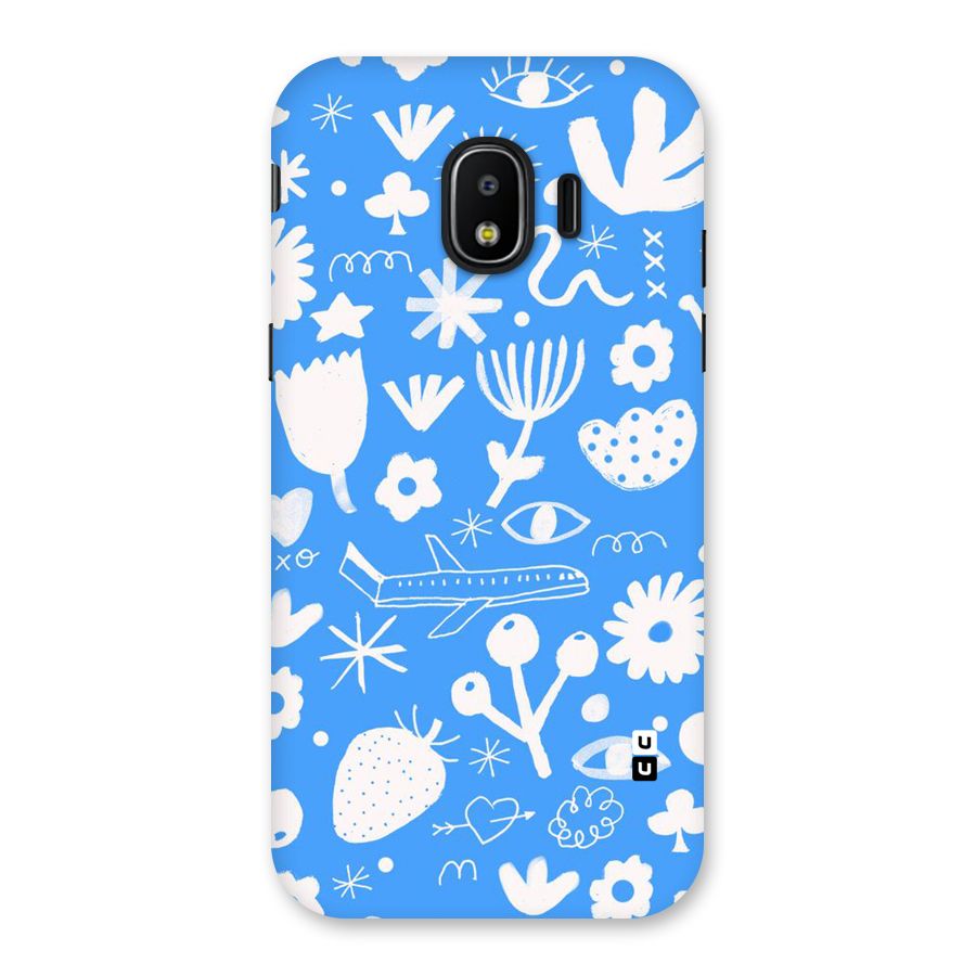 Space Blue Pattern Back Case for Galaxy J2 Pro 2018