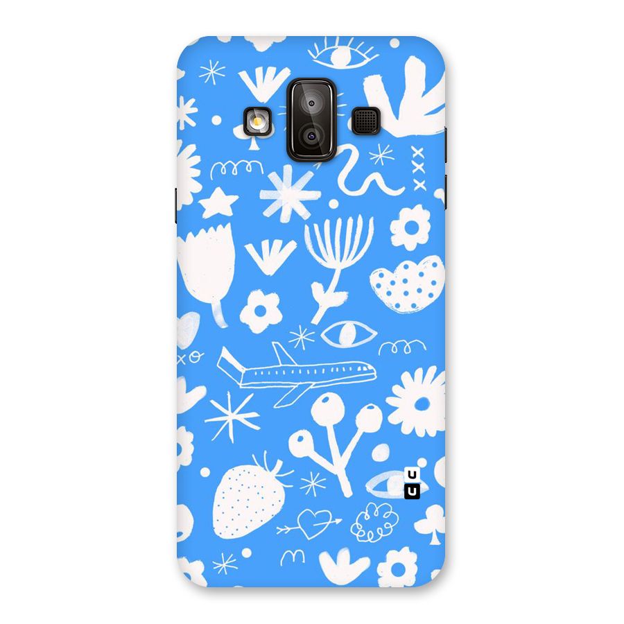 Space Blue Pattern Back Case for Galaxy J7 Duo