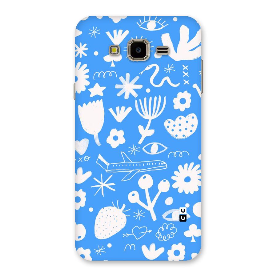 Space Blue Pattern Back Case for Galaxy J7 Nxt