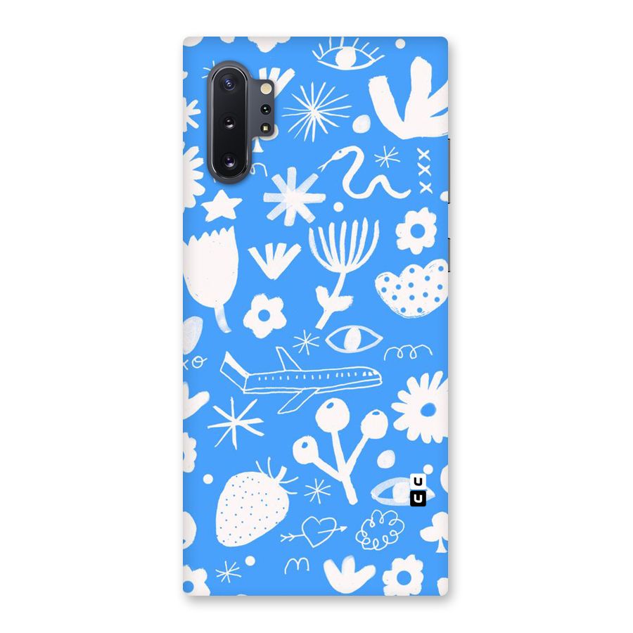 Space Blue Pattern Back Case for Galaxy Note 10 Plus