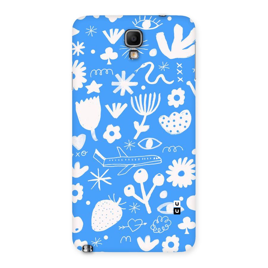 Space Blue Pattern Back Case for Galaxy Note 3 Neo