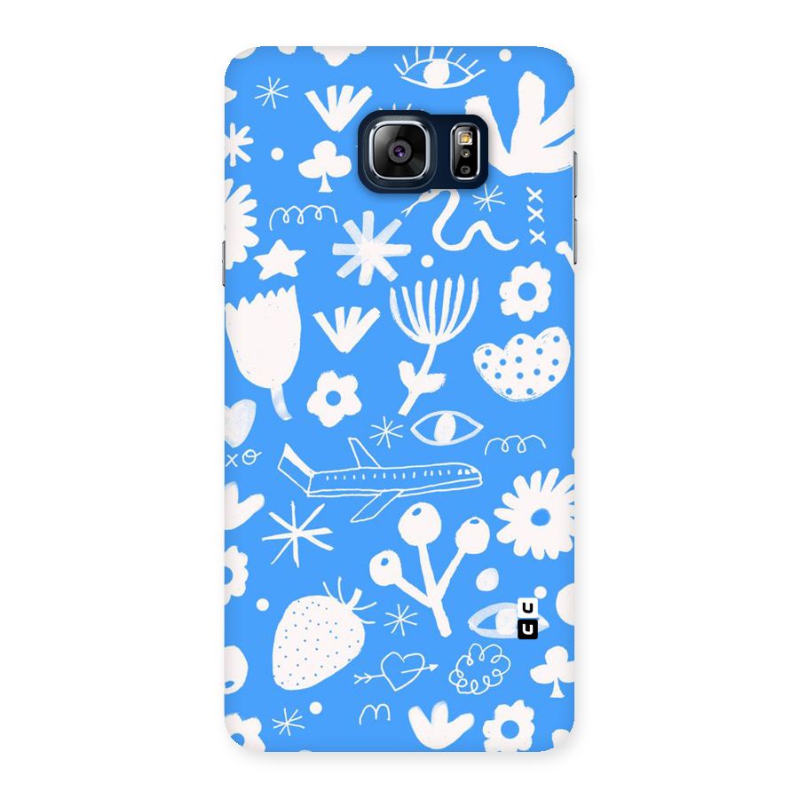 Space Blue Pattern Back Case for Galaxy Note 5