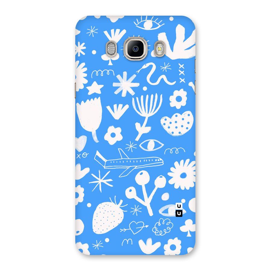 Space Blue Pattern Back Case for Galaxy On8
