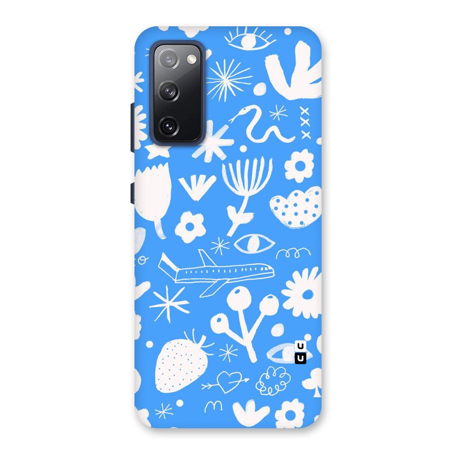 Space Blue Pattern Back Case for Galaxy S20 FE
