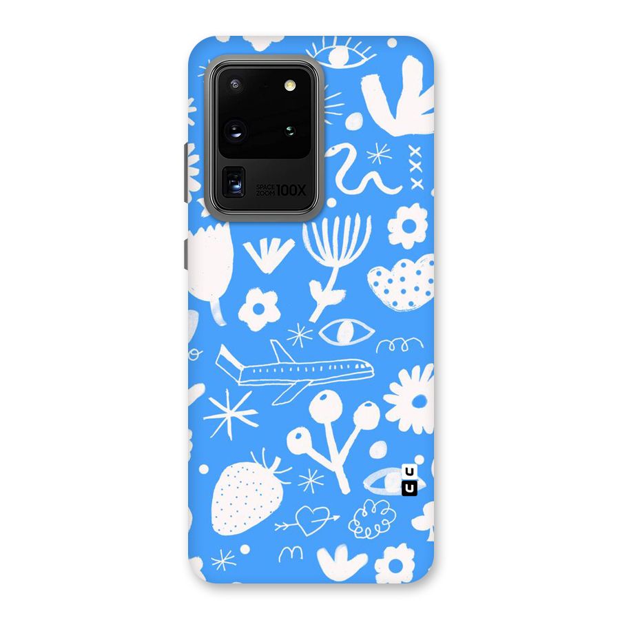 Space Blue Pattern Back Case for Galaxy S20 Ultra