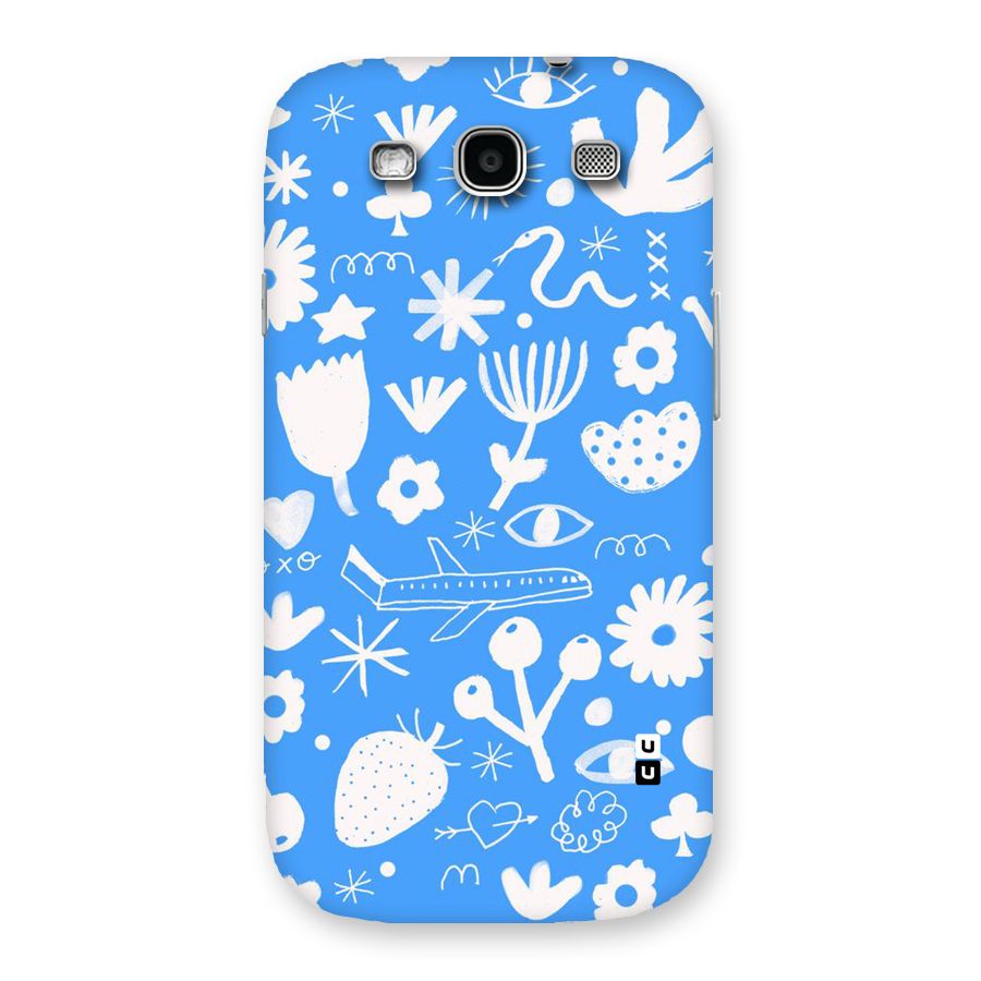 Space Blue Pattern Back Case for Galaxy S3