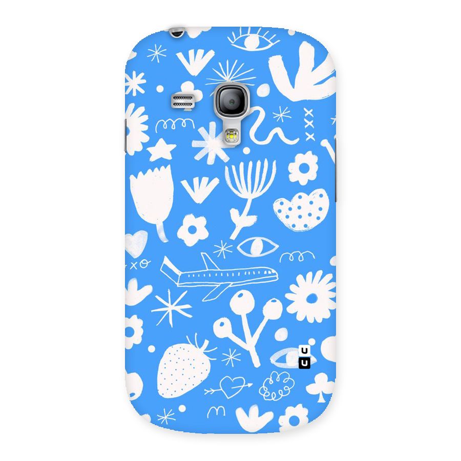 Space Blue Pattern Back Case for Galaxy S3 Mini