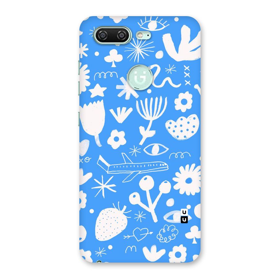 Space Blue Pattern Back Case for Gionee S10