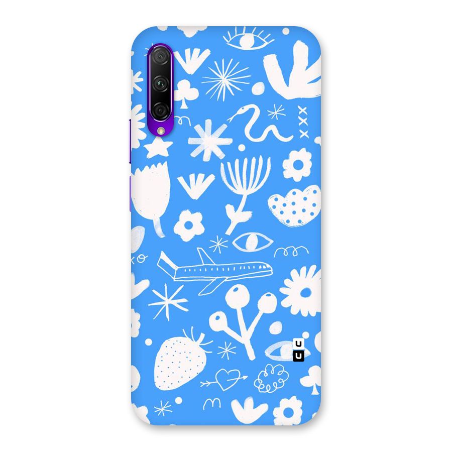 Space Blue Pattern Back Case for Honor 9X Pro