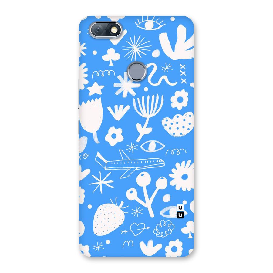 Space Blue Pattern Back Case for Infinix Note 5