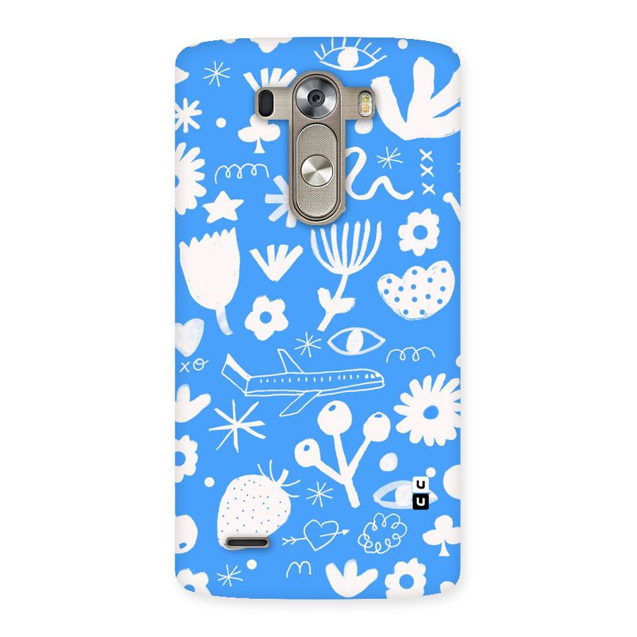 Space Blue Pattern Back Case for LG G3