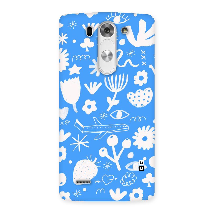 Space Blue Pattern Back Case for LG G3 Beat