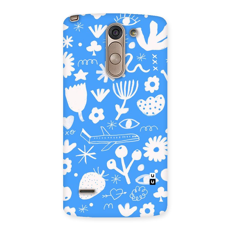 Space Blue Pattern Back Case for LG G3 Stylus