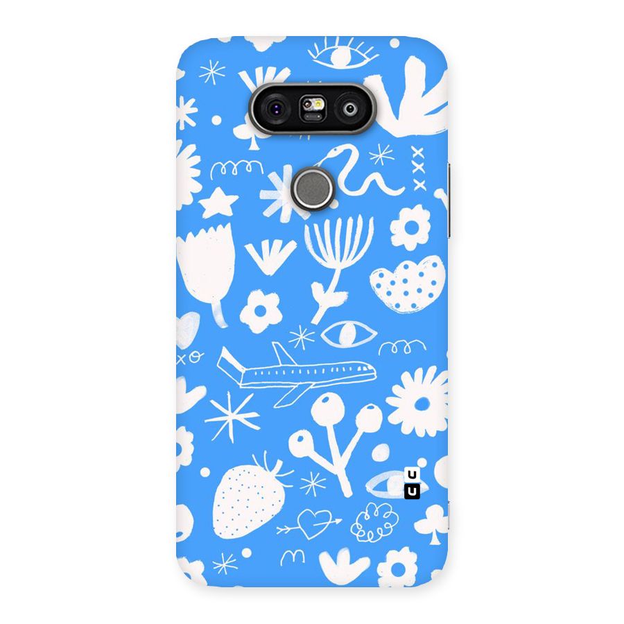 Space Blue Pattern Back Case for LG G5
