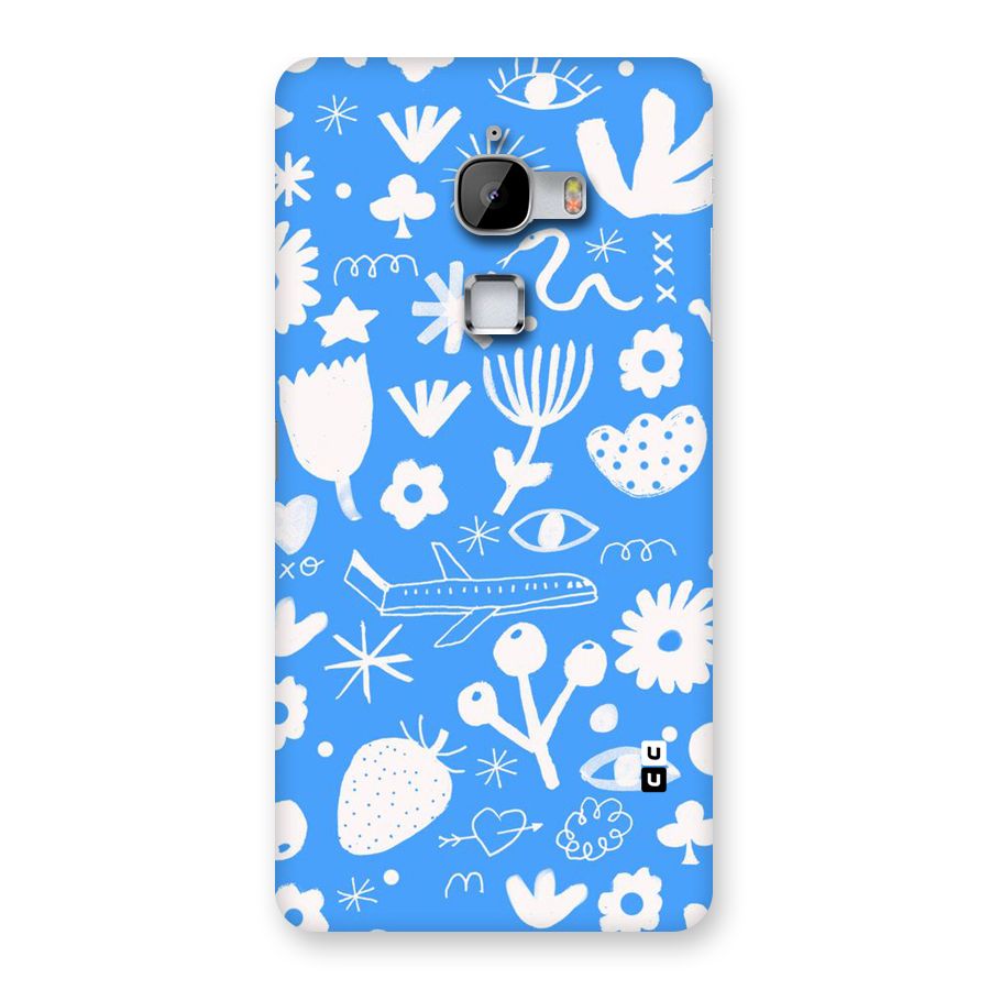 Space Blue Pattern Back Case for LeTv Le Max