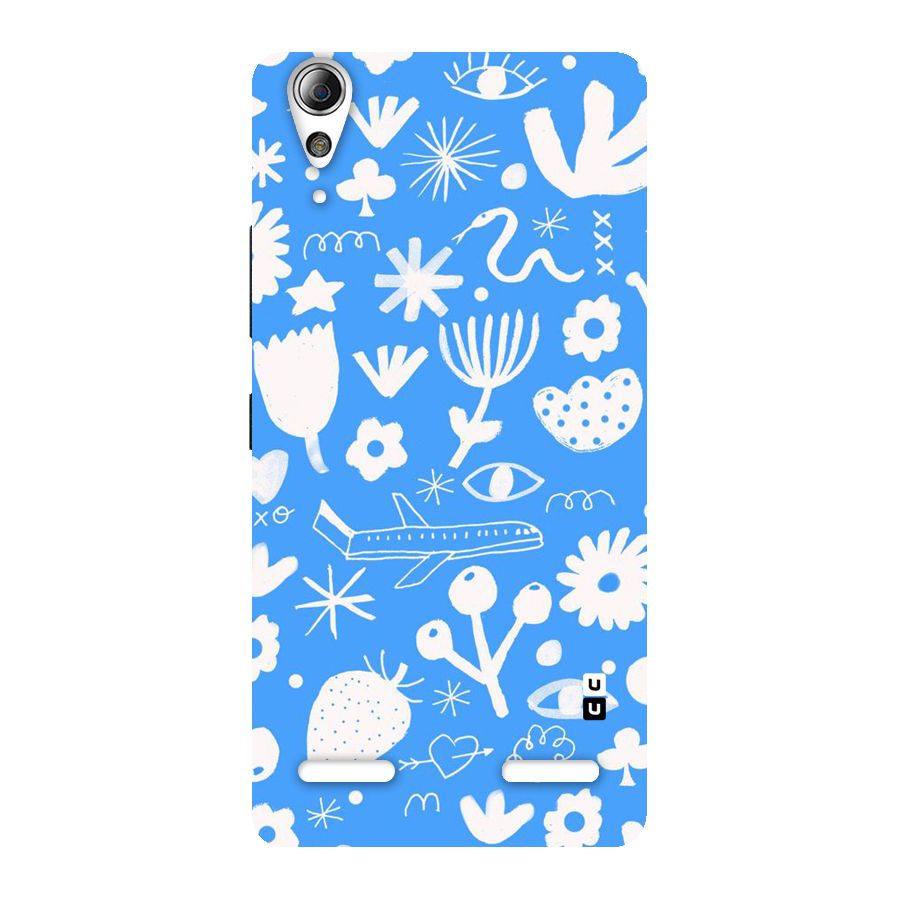 Space Blue Pattern Back Case for Lenovo A6000 Plus